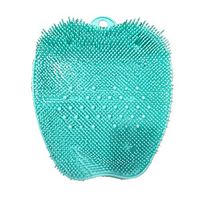 Funarrow Shower Foot Scrubber Brush Cleaner Massager Exfoliating Dead Skin Non-Slip Foot Massage Mat Improves Foot Circulation Reduces Foot Pain, Suitable for Pregnant Women, The Elderly
