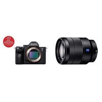 Sony a7 III Full-Frame Mirrorless Interchangeable-Lens Camera Optical with 3-Inch LCD, Black (ILCE7M3/B) and Sony 24-70mm f/4 Vario-Tessar T FE OSS Interchangeable Full Frame Zoom Lens