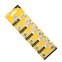 10 Pieces AG3 LR41 392 SR41 192 LR736 CX41, G3, LR41, L736, LR736, SR41, SR41SW, SR41W, V3GA，384, 392, 392A,Button Coin Cell Alkaline Battery 1.55V