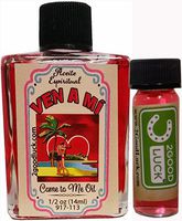 Come to Me, Spiritual Oil With 1 Dram Perfume Set for Magic and Rituals. Ven a Mí Aceite Espiritual Para Rituales Y Magia.