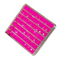 Black Temptation [Rose] Ladies Rhinestones Cigarette Case Women Cigar Box Cigarette Holder