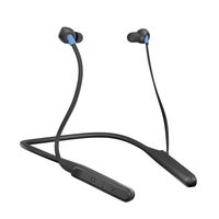 JAM Tune In Bluetooth Neckband Style Headphones  30 ft. Range, 12 Hour Playtime, Hands-Free Calling, Sweat and Rain Resisitant IPX4  Workout Earbuds Black