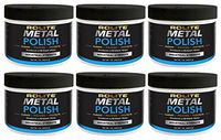 Rolite Metal Polish Paste (1lb) for Aluminum, Brass, Bronze, Chrome, Copper, Gold, Nickel and Stainless Steel 6 Pack