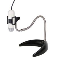 Dino-Lite AM2111-MS22B 0.3 MP, 10x-50x, 230x Digital Microscope + Stand Package