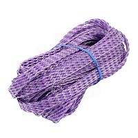 8mm Dia Tight Braided PET Expandable Sleeving Cable Wrap Sheath Purple Clear 16Ft by Uptell
