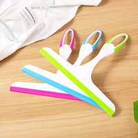 2pcs Shower Squeegee Rubber Wiper, Glass Shower Doors Bathroom Kitchen Car Window Clean Accessories