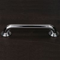 RK International GSTPN-1 12" Step Up Base Grab Bar - Polished Nickel