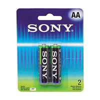 SONY ALKALINE AA BATTERY 2PK