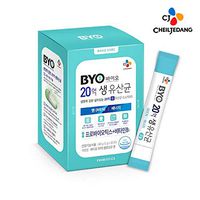 CJ Cheiljedang BYO Probiotics 2 Billion for Men - 2 g × 30 Packets, Premium Plant Origin Probiotics