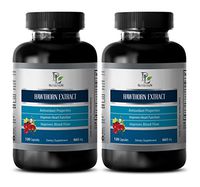Digestion aid - Hawthorn Extract - Hawthorn Flower and Leaf - 2 Bottles 240 Capsules