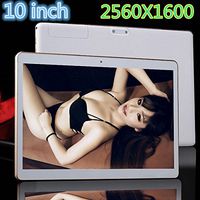 10 inch Tablet PC 4GB ram 64GB rom Octa Core IPS 25601600 Dual SIM Android 5.1 Webcam 3G GPS WIFI Tablet PCs Tablets