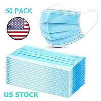 Marakym 50 Pcs Pack Surgical Face Masks 3 Ply - 3 Layers - Sealed Bag