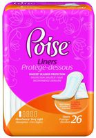 Poise Pantiliners Case of 208