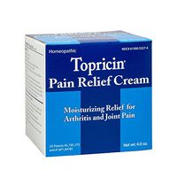 Topricin Pain Relief Cream (4 oz) Fast Acting Pain Relieving Rub
