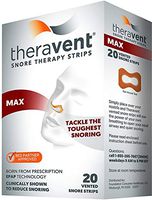 Theravent Snore Therapy Max - 20 each, Pack of 5