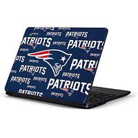 Skinit Decal Laptop Skin for Chromebook 3 11.6in 500c13-k01 - Officially Licensed NFL New England Patriots Blast Design