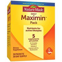 Nature Made Maximin Pack - Vitamins for Active Lifestyles, 30 Day Supply (Packaging May Vary)