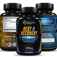 Rest & Recovery Natural Night Time Muscle Recovery Vitamin Supplement