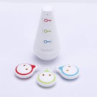 Key Finder Key Tracker Wireless RF Item Locator 3-in-1 Anti Lost Wallet Finder Remote Control Anything Finder with 1 RF Transmitter and 3 Receivers for Key Purse Pet Cell Phone Mini Item