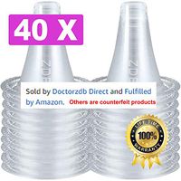 40 Pack Ear Thermometer Replacement Lens Filters Probe Cover Compatible with All Braun ThermoScan Models and Other Types of Digital Thermometers,Bonus Clean Cloth