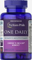 Puritans Pride One Daily Women's Multivitamin Caplets, 100 Count