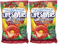 Life Savers Sugar Free Hard Candy, 5 Flavor-2.75 oz (Pack of 2)...