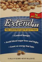 ExtendSnacks ExtendBar Peanut Delight - 1 Box Each/Pack of 4