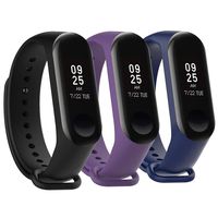 SZBAMI for Xiaomi Mi 3/Xiaomi 4 Band Replacement Wristbands Strap Bracelet for Mi Band Xiaomi 3/ Xiaomi 4 Smartwatch Wrist Strap for Men Women