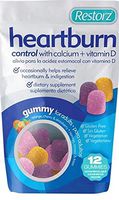 Restorz Antacid Gummies for Heartburn Relief and Acid Indigestion - 120 Gummy Chews, Powerful Support for Heart Burn and Upset Stomachs in Tasty Chewables for Men and Women, Adult