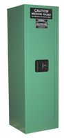 SECURALL MG104FL Medical Gas Cylinder Storage Cabinet, 18-Gauge Steel, 2-Door, 44 x 14 x 13 5/8 in, 2-4 D,E Cylinder Capacity, 15 YR Warranty, Fire-Lined - MG Green