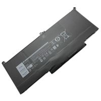 Kreen Compatible F3YGT Laptop Battery 7.6V 60WH Replacement for Dell Latitude E7280 E7480 12 7000 7280 7480 Series Notebook DM3WC 0DM3WC 2X39G - 12 Month Warranty