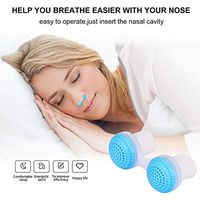 Silicone Mini Stopper, Nasal Expander for Breathing Aid Anti-Snoring Nose, Snoring Solutions-Snore Devices