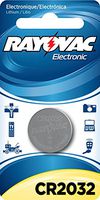 Rayovac 2032 Lithium Keyless Entry Battery, KECR2032-1
