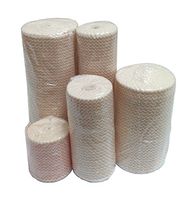 Premium Elastic Bandages w/Velcro 4" x 5 yds