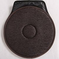tating Seat Non-Slip Pad Revolving Aid Seat Foam Swivel Office Mobility Dark Brown Car Seat Tie On tating