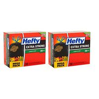 Hefty Extra Strong Extra Large Trash Bags (Lawn and Leaf, Drawstring, 39 Gallon Bags, 38 Count) (2)