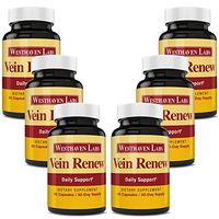 Vein Renew Varicose Vein Treatment-All Natural Leg Circulation and Vein Support for Healthy Legs with Horse Chestnut Extract-Restless Leg Syndrome Relief Dietary Supplement | 6 Month Supply