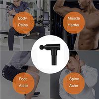 Isopeen 12V Home Portable Massage Gun Cordless Rechargeable Muscle Massager Massage Device Electric Massagers