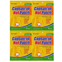 Pure-Aid Capsaicin Hot Patch1ct (4 Pack)