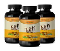 BEST PET SUPPLIES LLC dog bladder pills - ADVANCED URINARY TRACT SUPPORT - FOR DOGS - CHEWABLE - POWERFUL DOG FORMULA - dog bladder health - 270 Chews (3 Bottle)