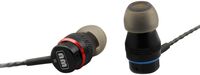 NarMoo B2M Dual-Driver Headphones with Mic, Black