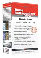 BioSil by Natural Factors, Bone Collagenizer Ultra, Supports Bone Mineral Density and Strength, Collagen Generator, 120 Vegetarian Capsules (60 Servings)
