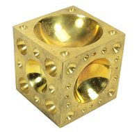 Solid Brass Daping Doming Block 83 Half-Spheres 2mm to 37mm - Jewelry Making Tool Metal Forming