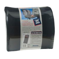 Bilt-Rite Mastex Health Thermaleeze Lumbar Support Therapy Kits, Black/White