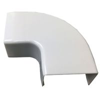 90° Turn for Large (LG1) Raceway - 1 Piece - Color: White