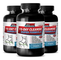 Weight Loss for Men Belly Fat - 15 Days Cleanse Super Formula - 1180MG - psyllium Husk Extract - 3 Bottles 90 Capsules