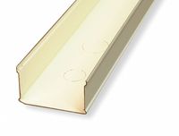 Legrand 10 ft. 3000 Series Raceway, Steel, Ivory, Cover Type: Snap On Steel Ivory V3000B - 1 Each