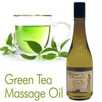 Keyano Green Tea Massage Oil 12 oz by Keyano