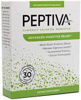 Peptiva Advanced 50 Billion CFU Probiotic - Digestive Relief - Clinically Validated, Premium Probiotic