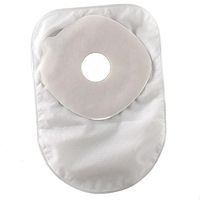 Colostomy Pouch ActiveLife One-Piece System 8-1/2 Inch Length 1-1/2 Inch Stoma Closed End